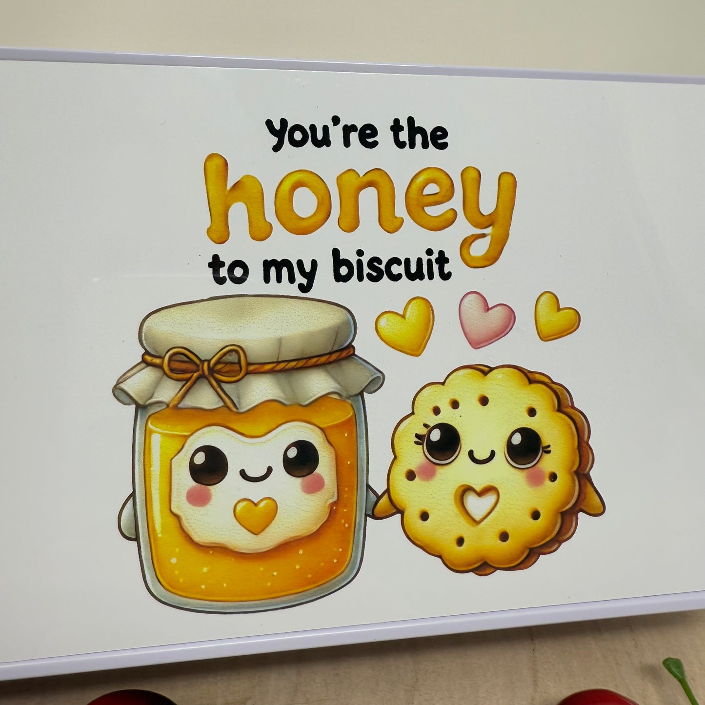 “You’re the Honey to My Biscuit” Storage Tin