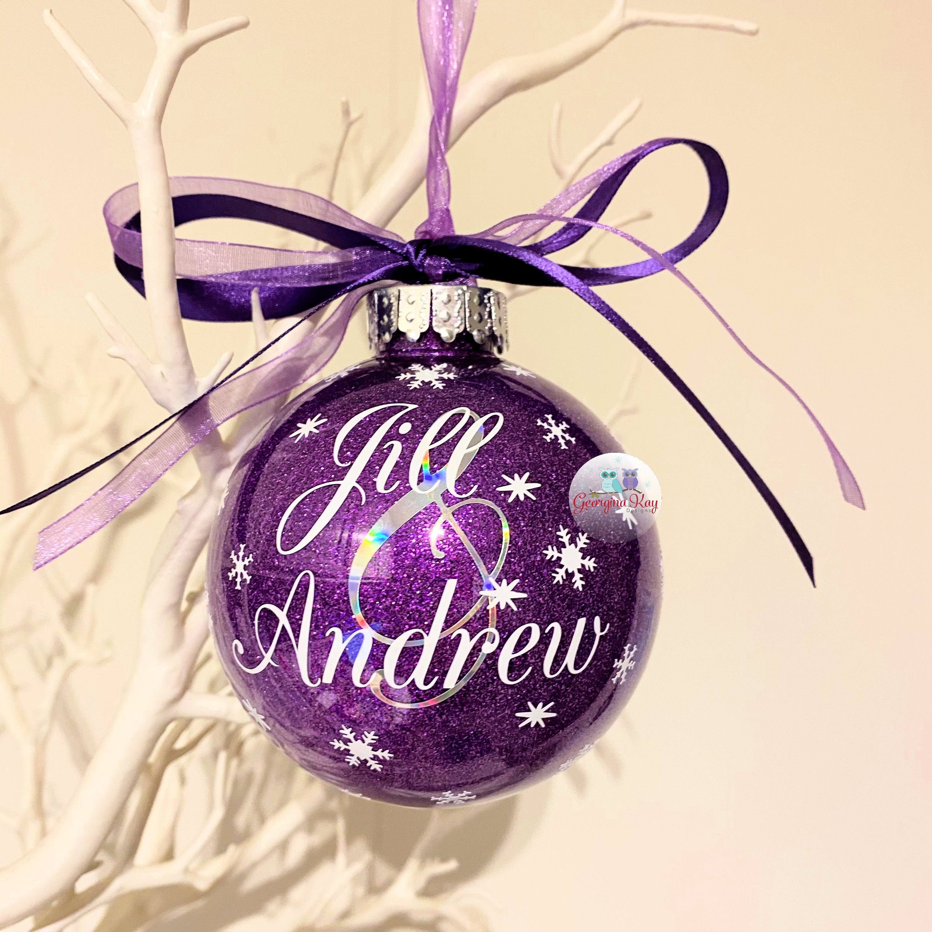 Couple Names (Big &) Bauble