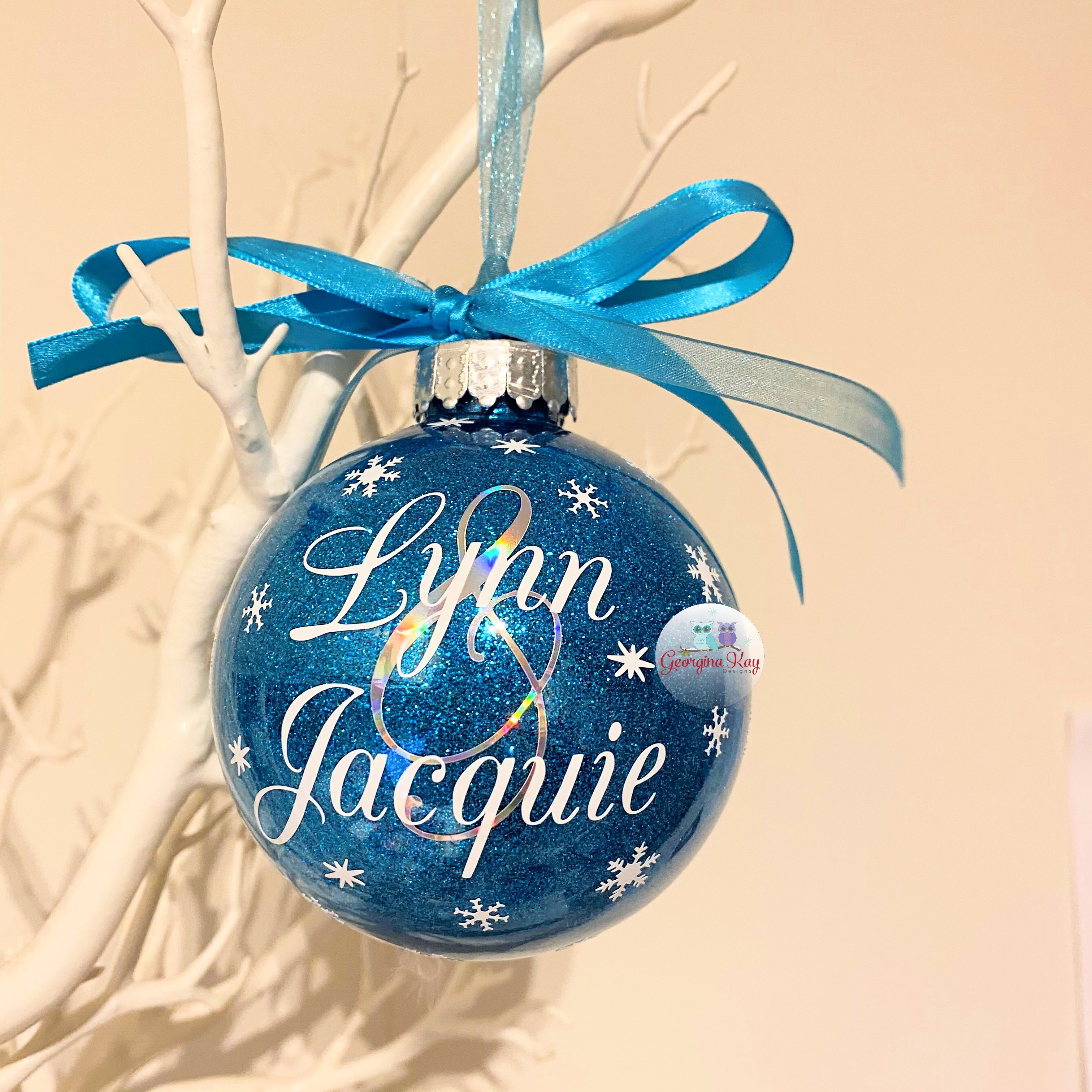 Couple Names (Big &) Bauble