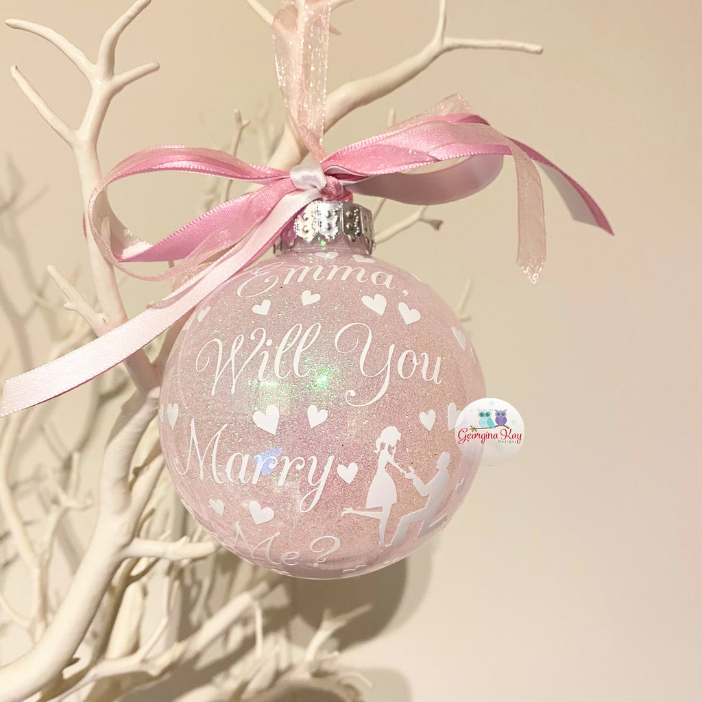 Will You Marry Me (pic)Bauble