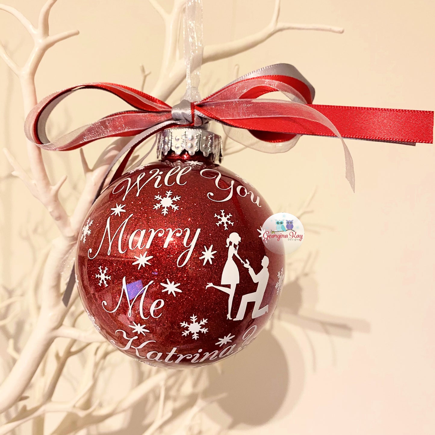 Will You Marry Me (pic)Bauble