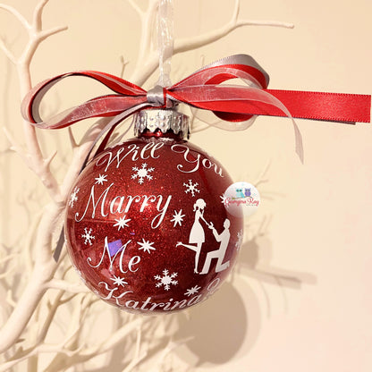 Will You Marry Me (pic)Bauble