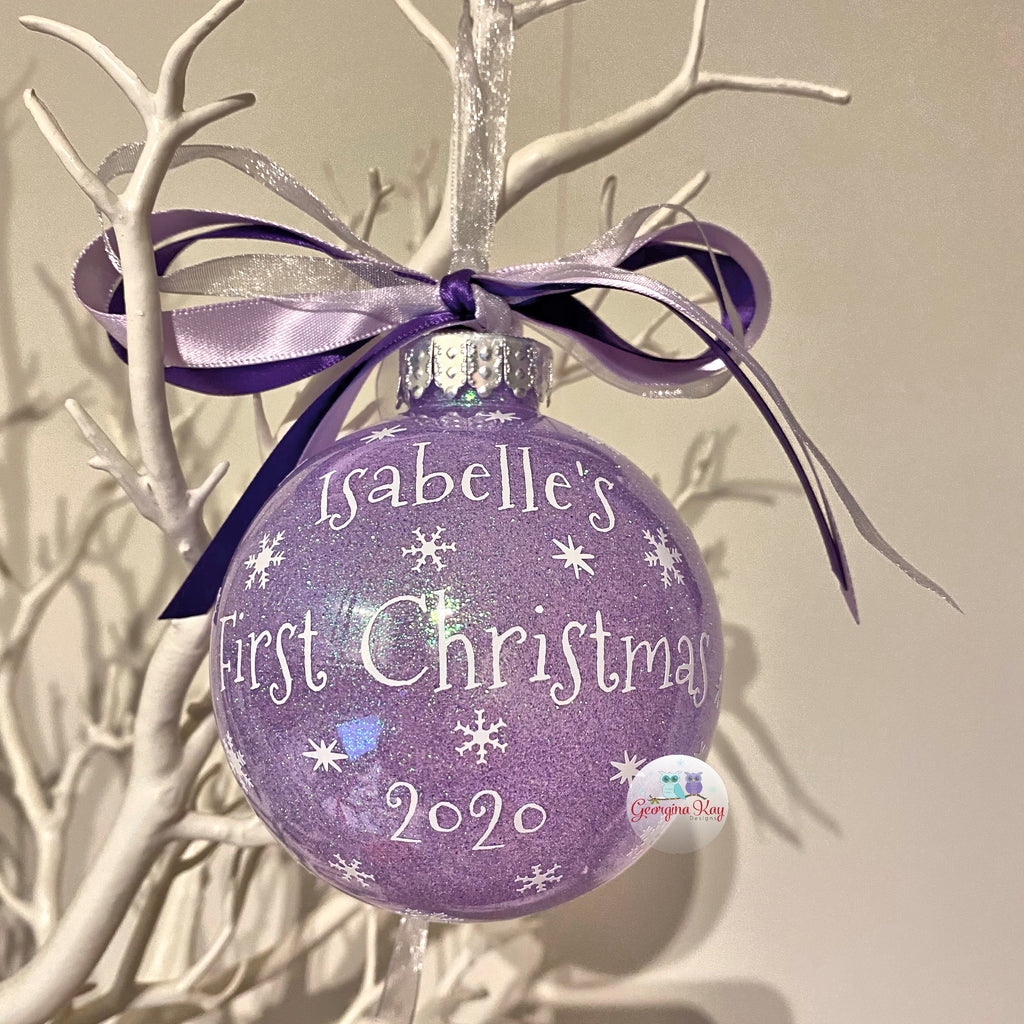 Baby's First Christmas Bauble