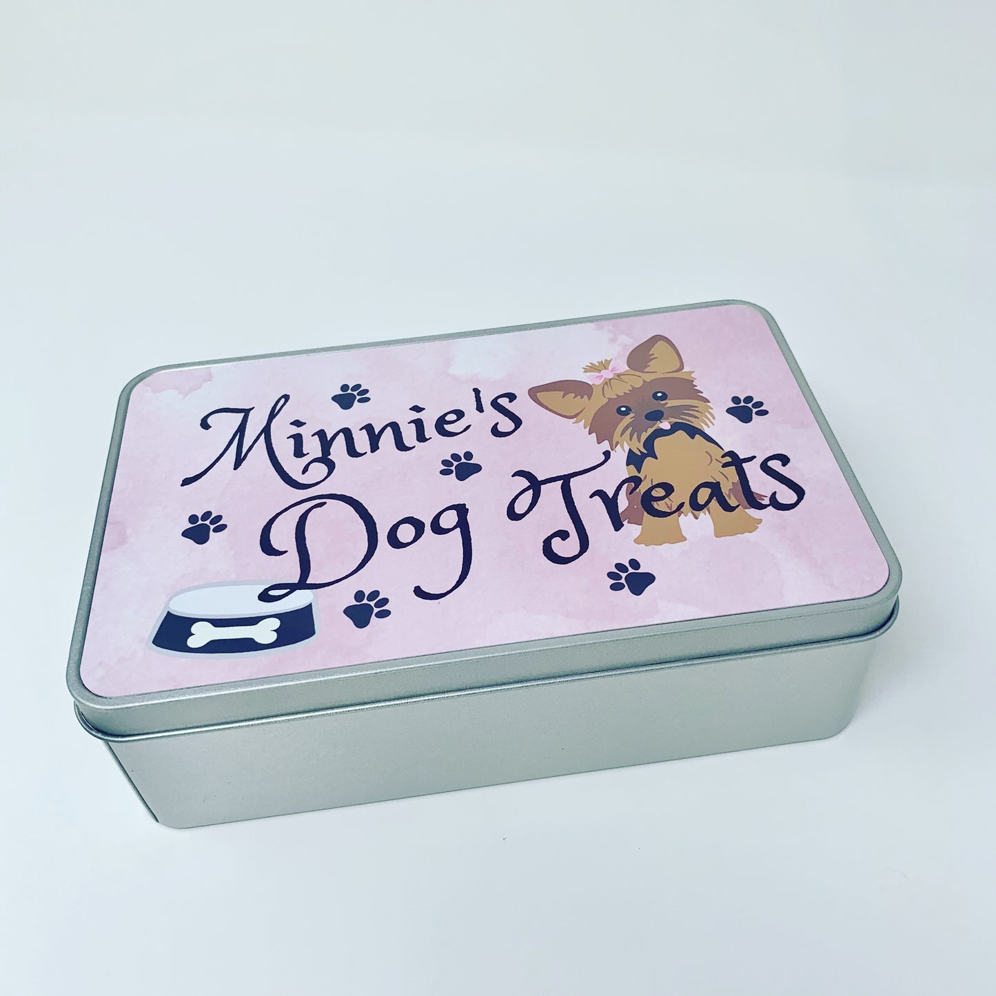 Personalised Dog Treat Tin
