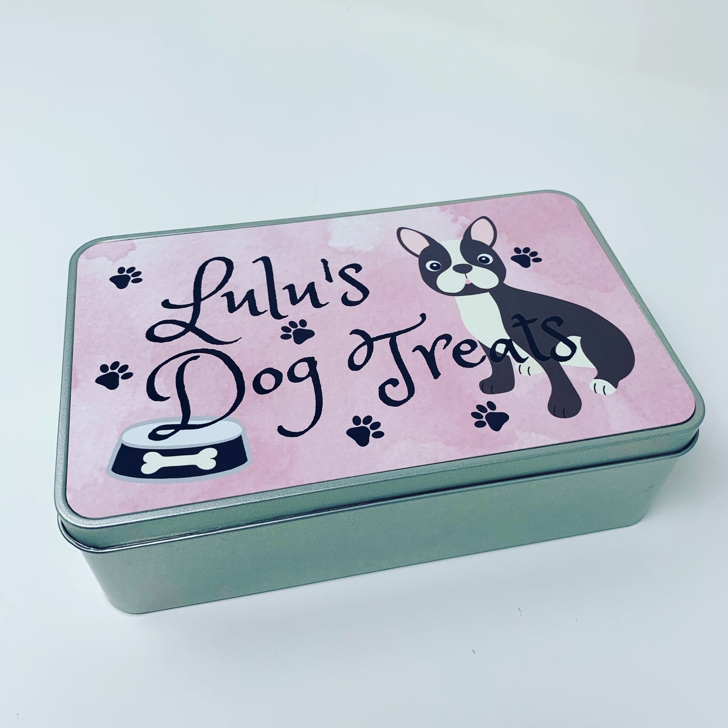 Personalised Dog Treat Tin