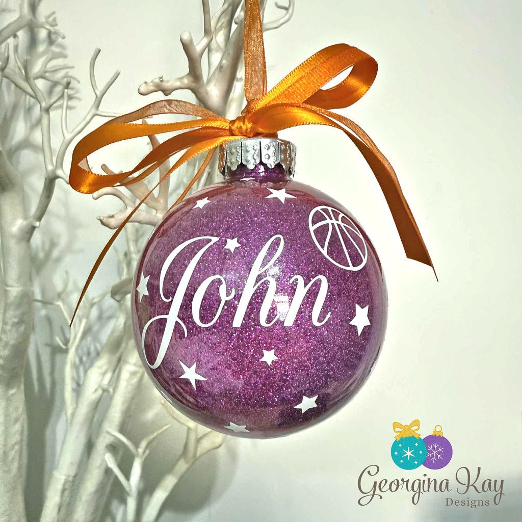Basketball Themed Bauble