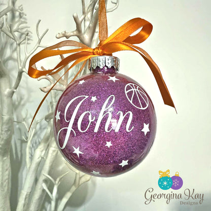 Basketball Themed Bauble