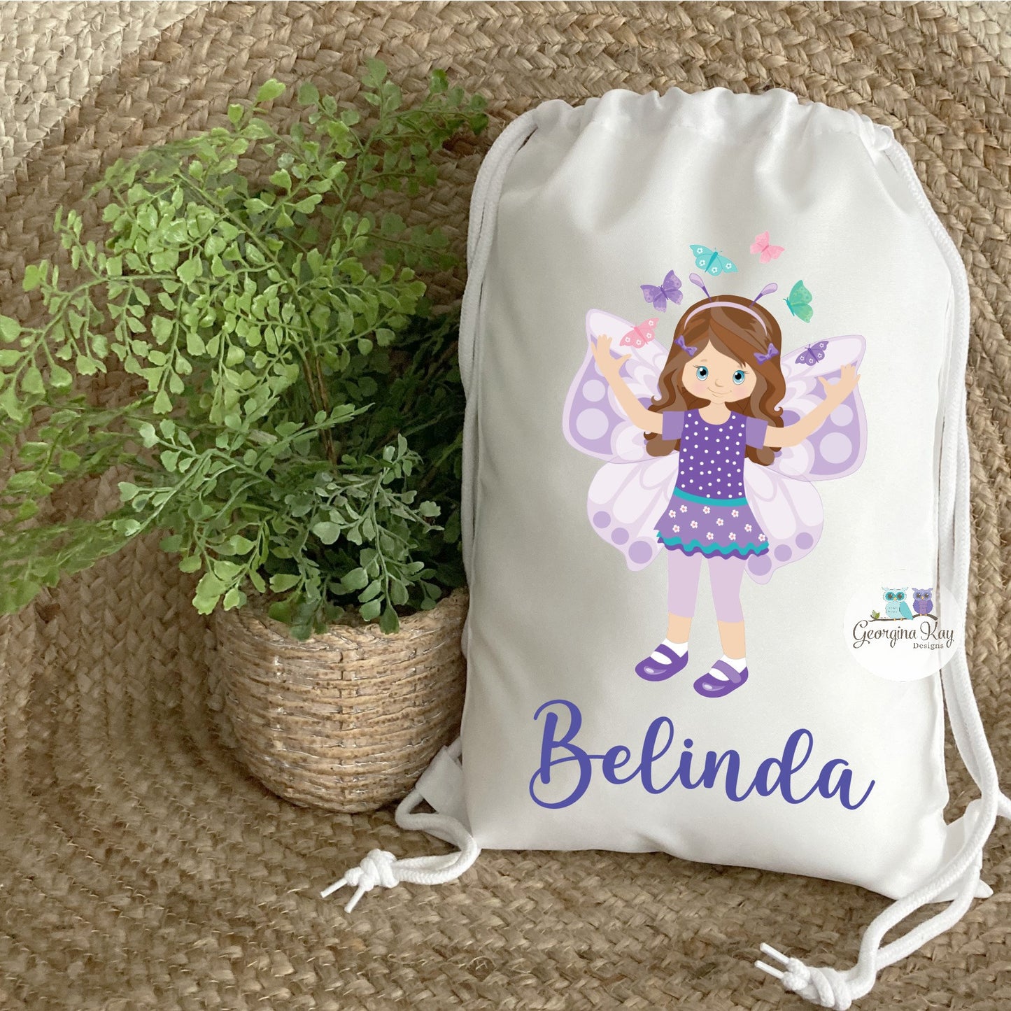 Butterfly Girl Bag