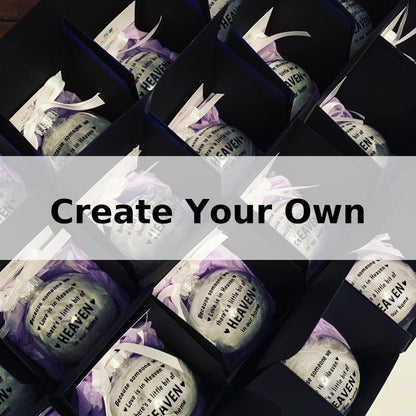 Create Your Own Feather Bauble