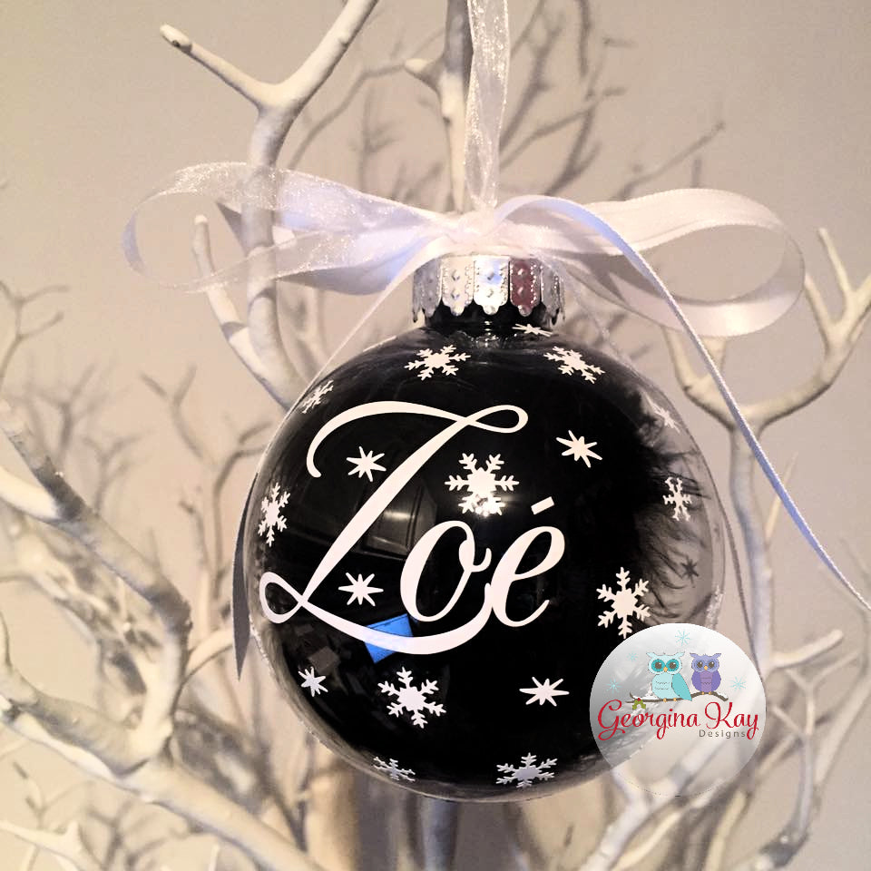 Name Bauble (Feather)