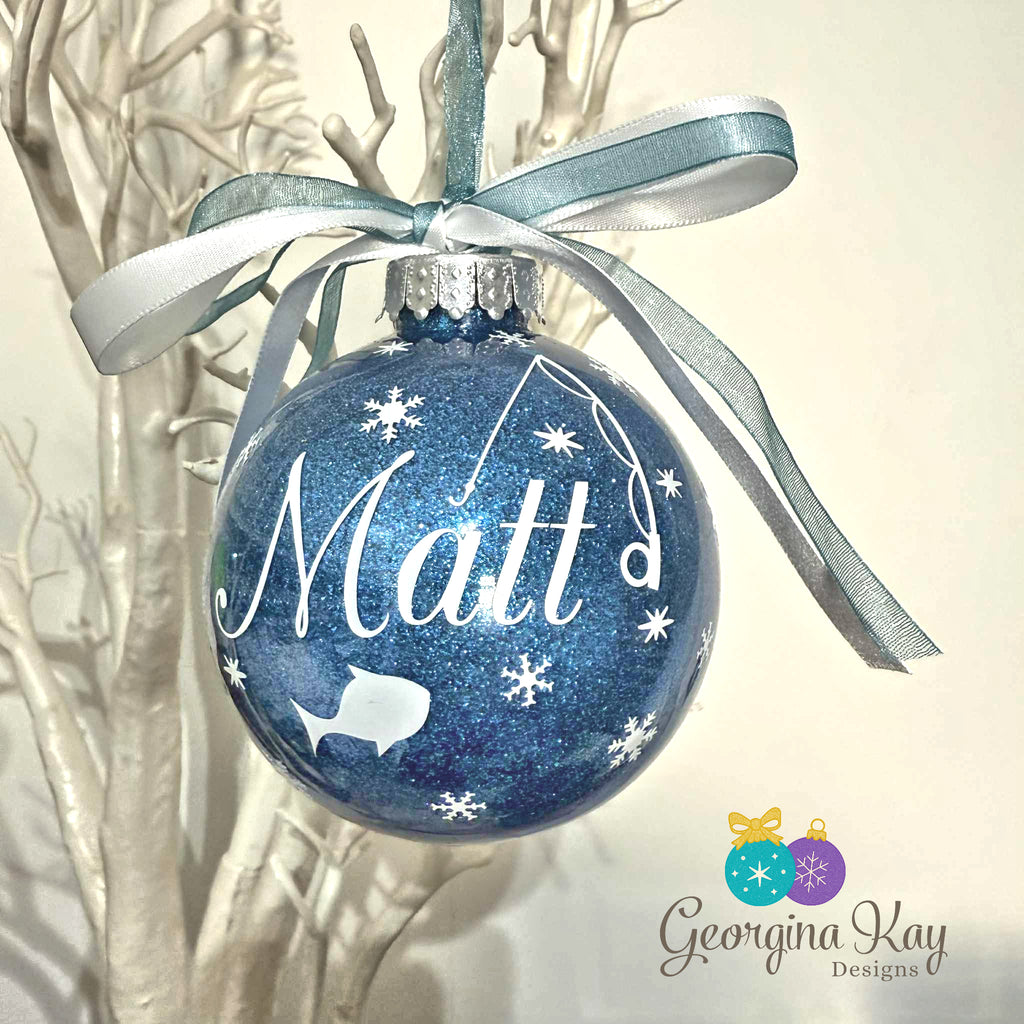 Fishing Themed Bauble