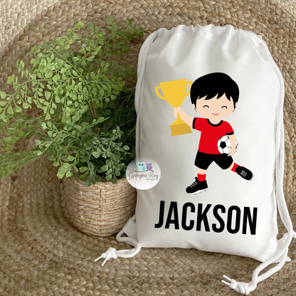 Personalised Football Cup Bag