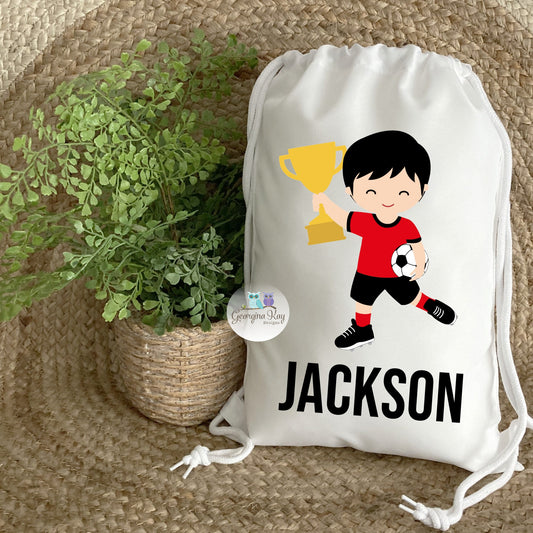 Personalised Football Cup Bag