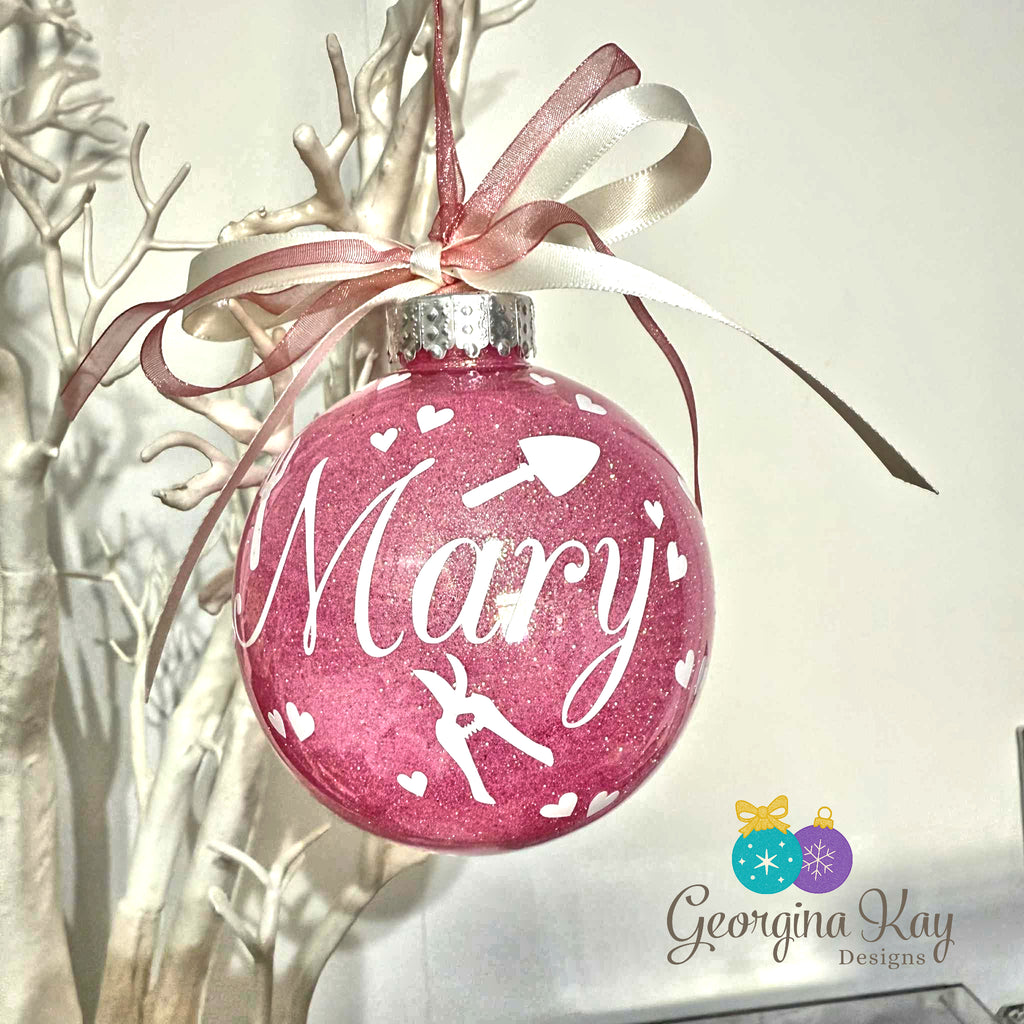 Gardening Themed Bauble