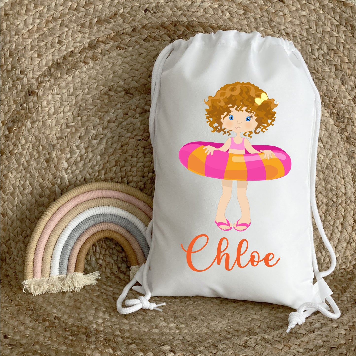 Girl Swimming Bag