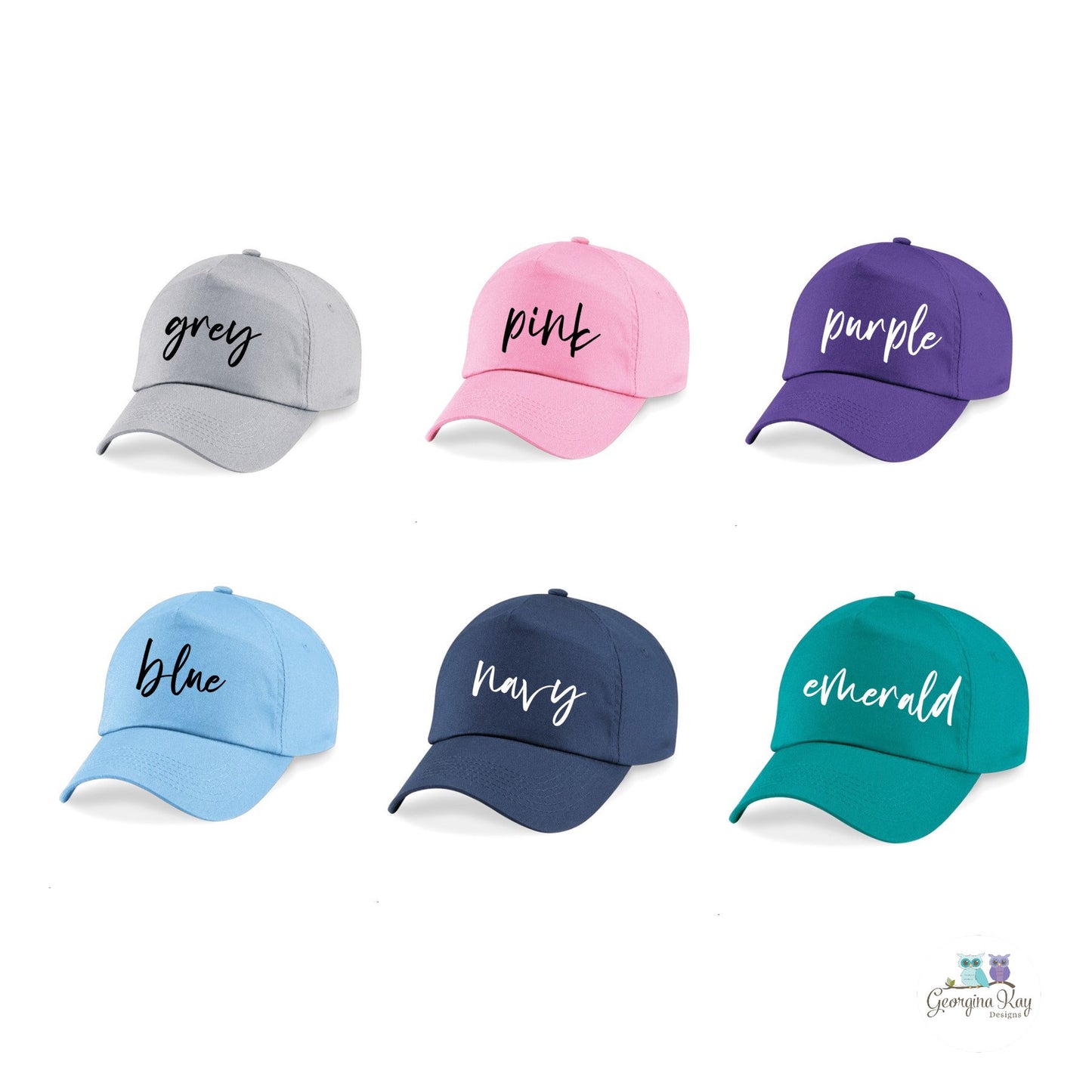 Besties Baseball Caps – Set of Two