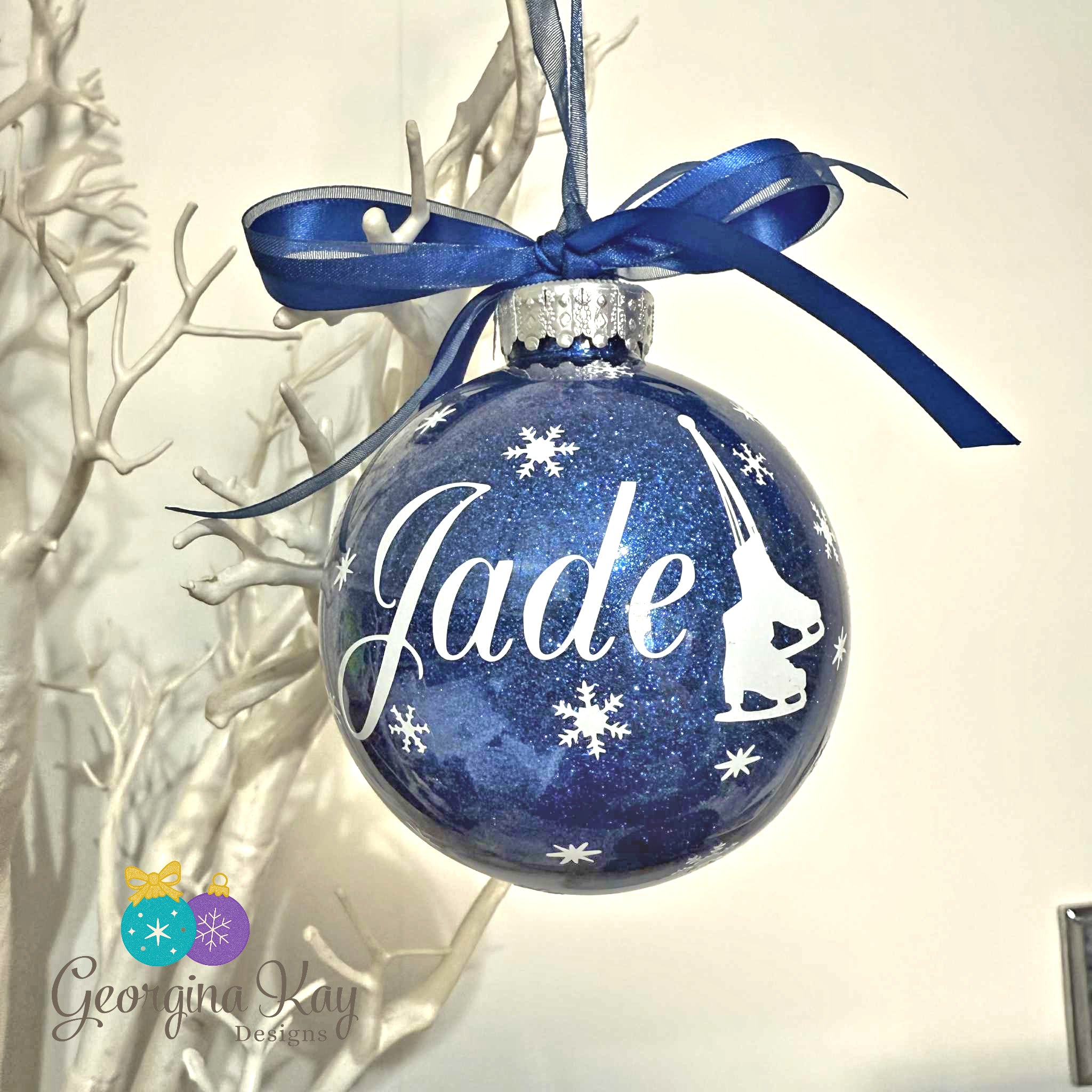 Ice Skating Bauble