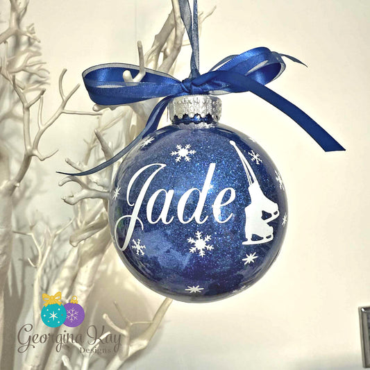 Ice Skating Bauble