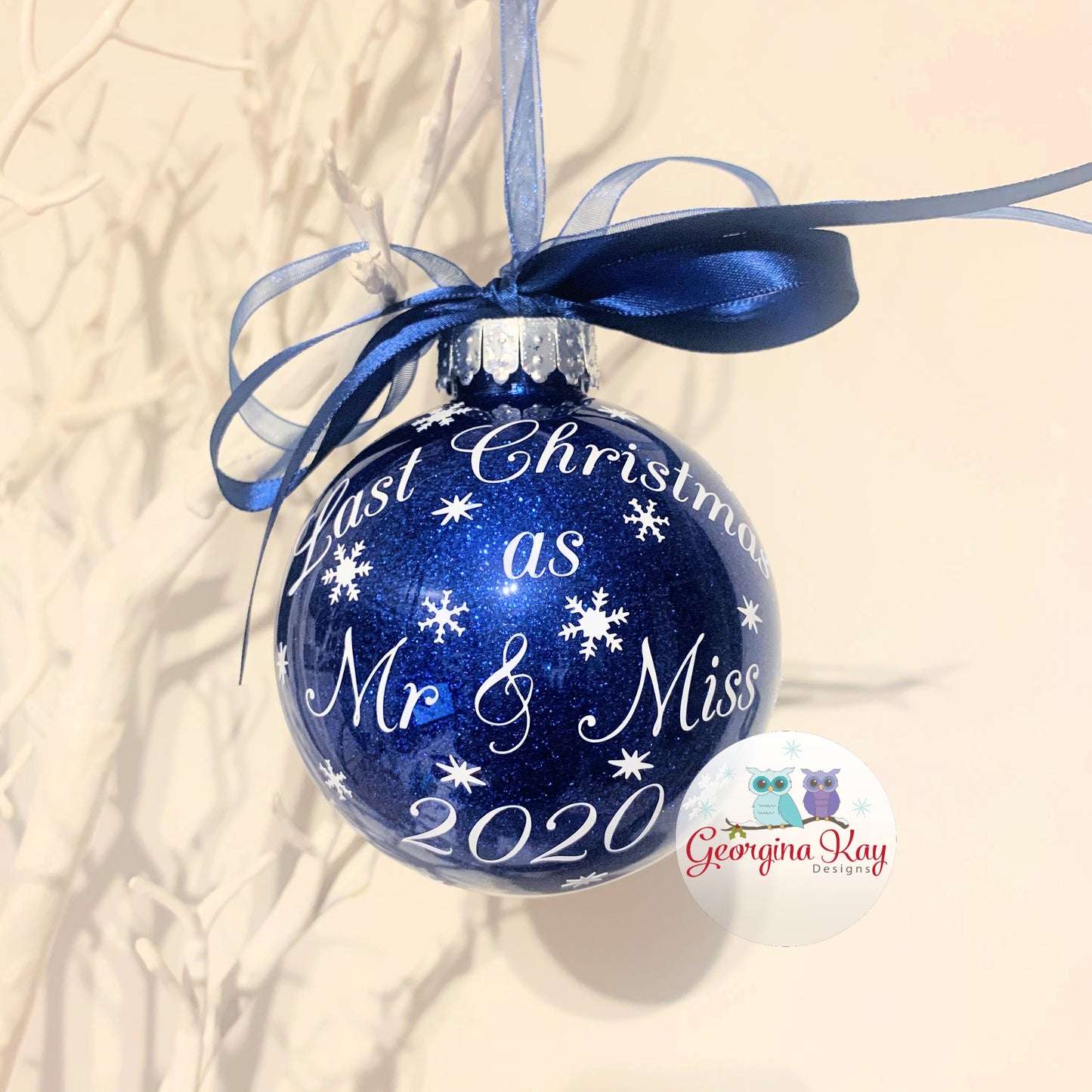 Last Christmas as Mr & Miss Bauble