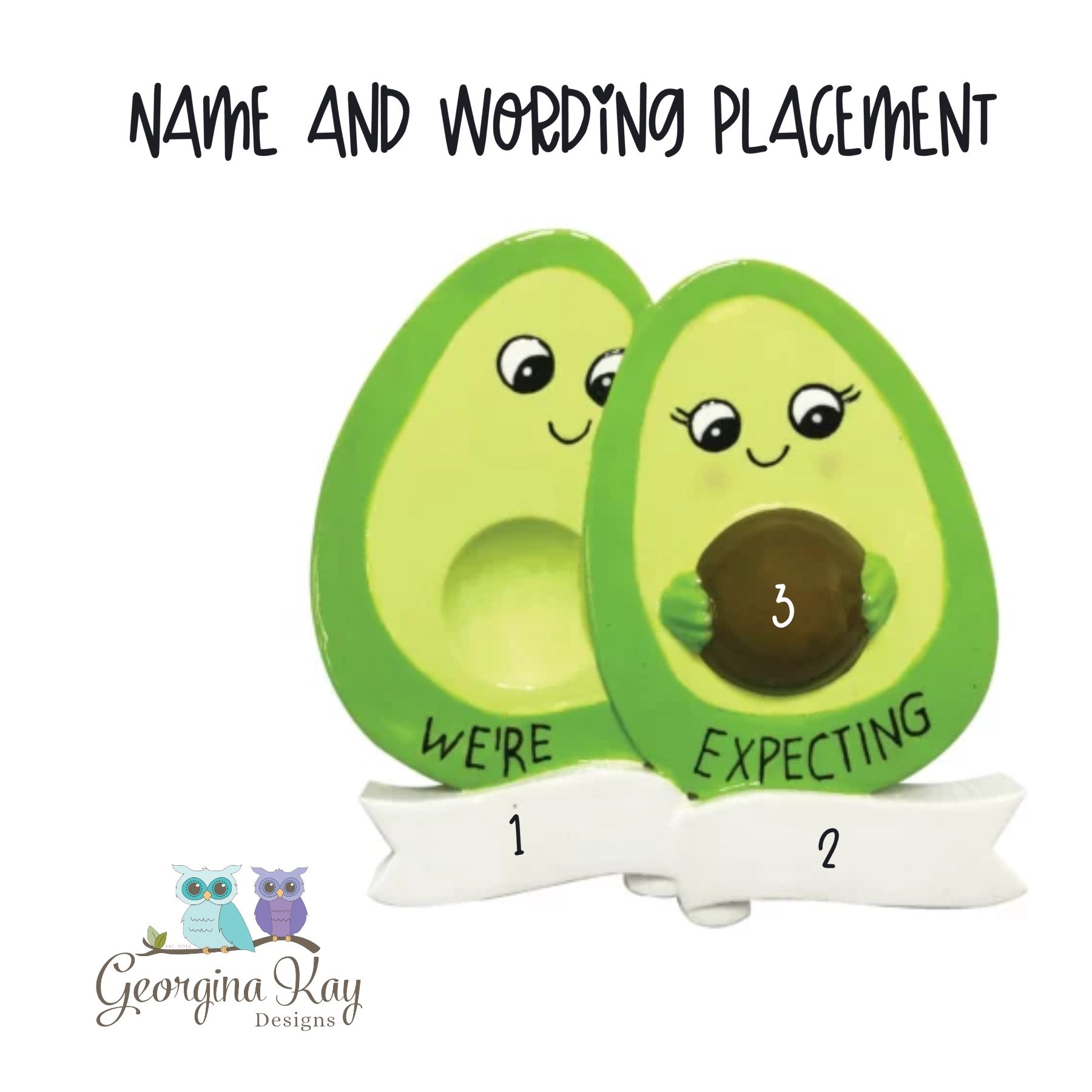 Pregnant Avocado  Couple