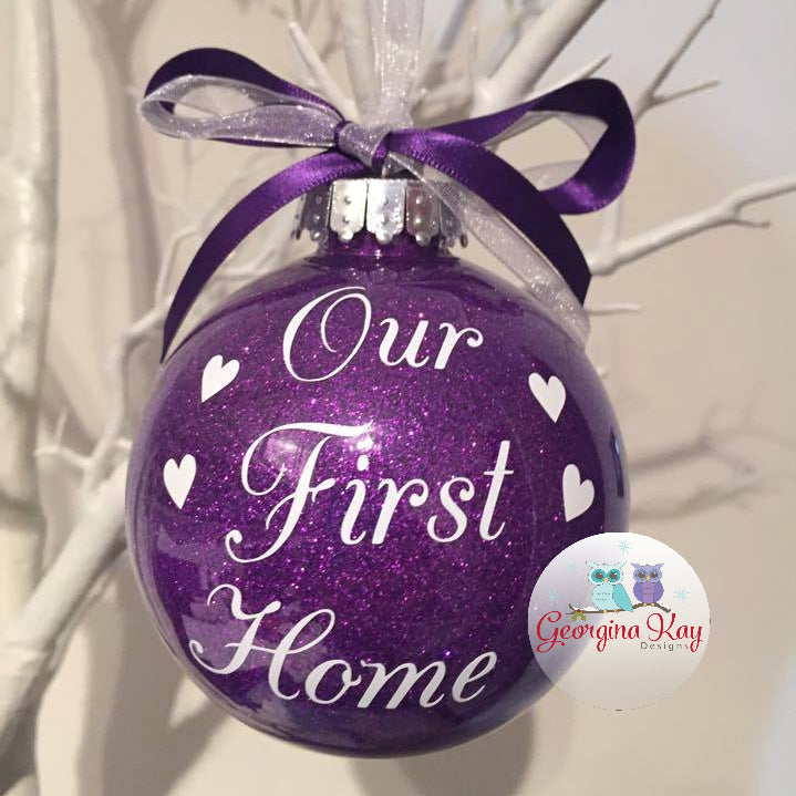 Our First Home Bauble