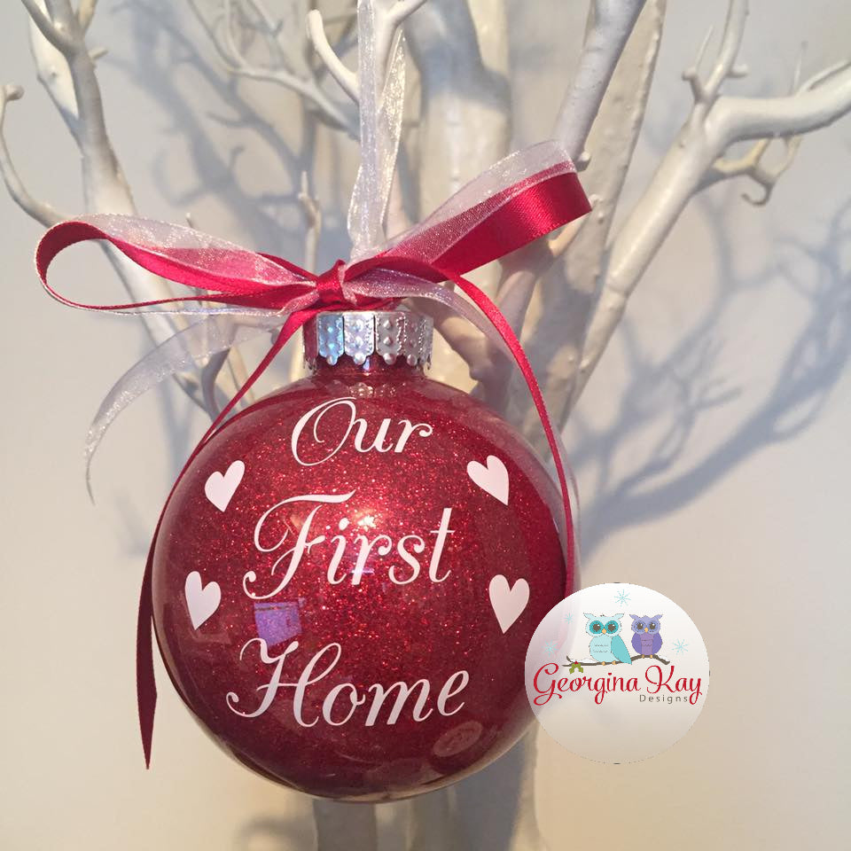 Our First Home Bauble