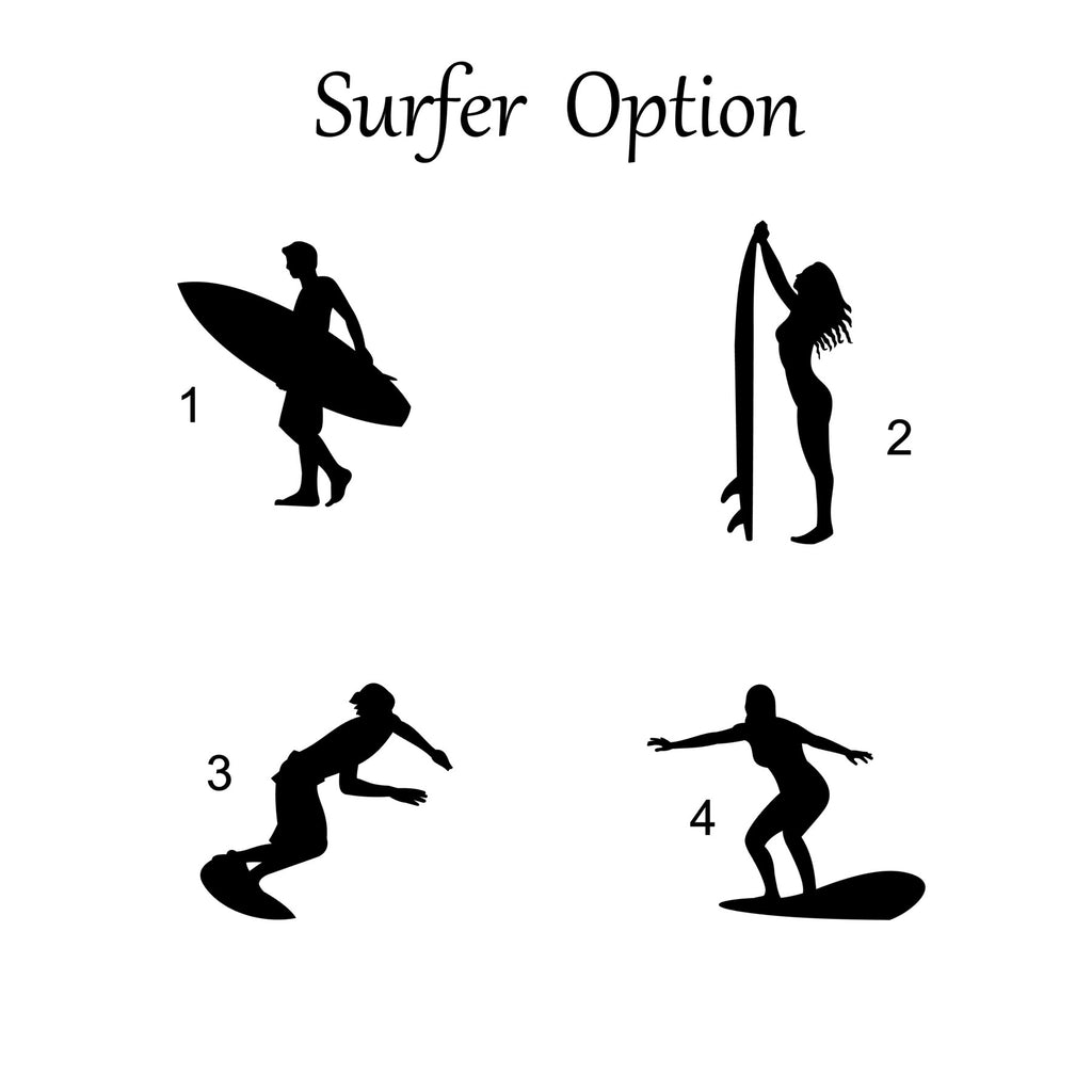 Surfing Themed Bauble