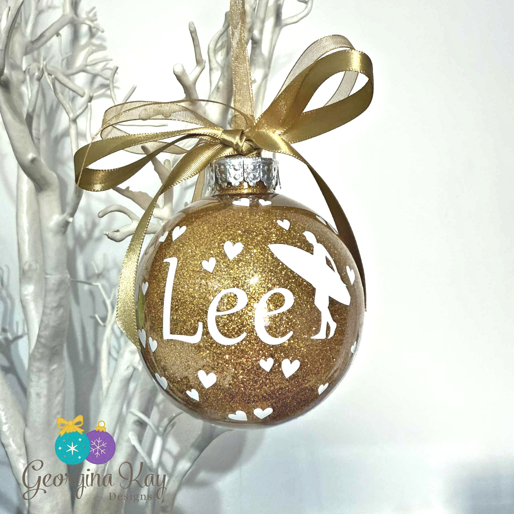 Surfing Themed Bauble