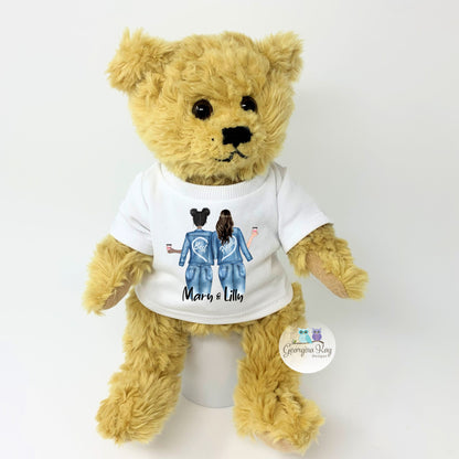 Personalised Luxury Best Friends Teddy Bear