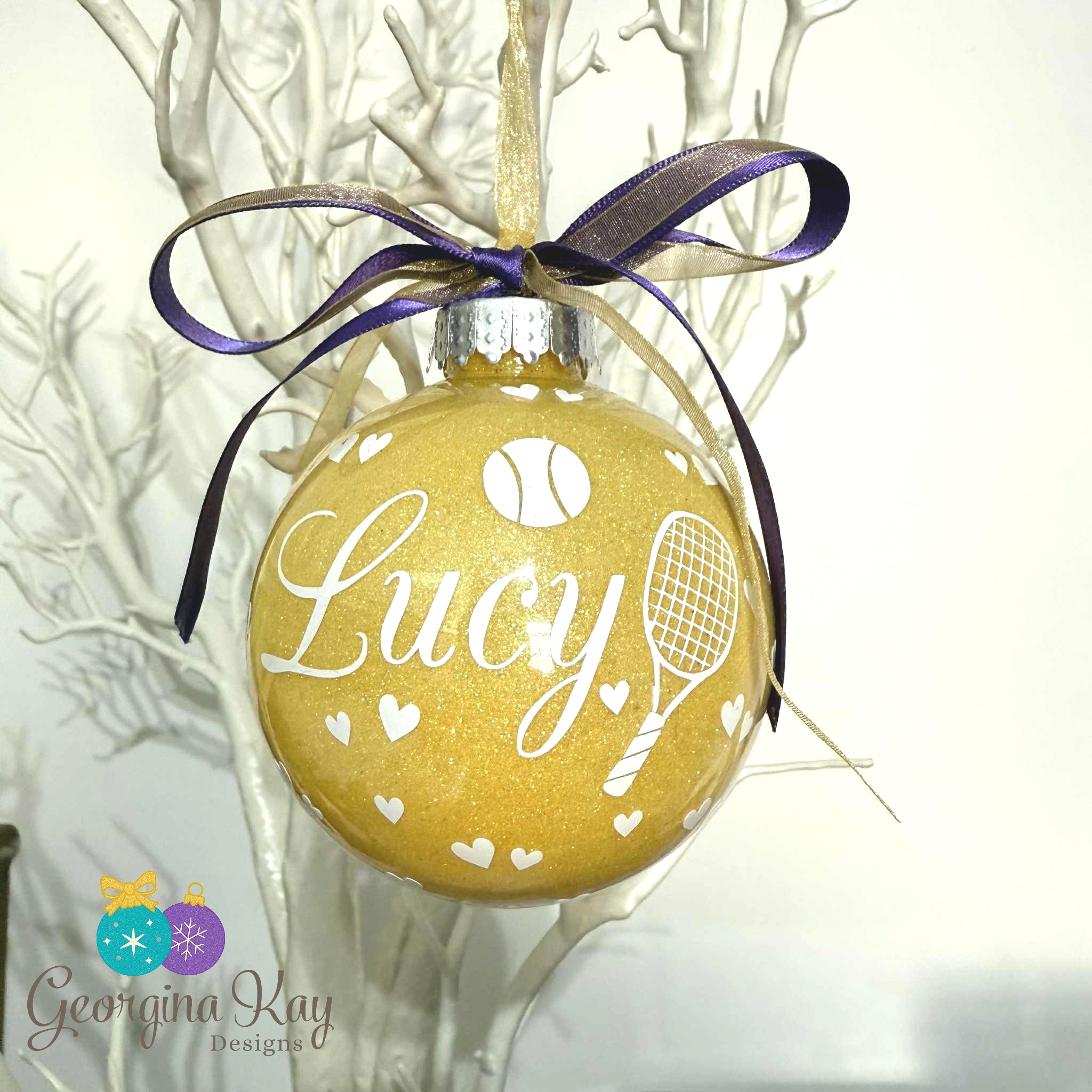 Tennis Themed Bauble