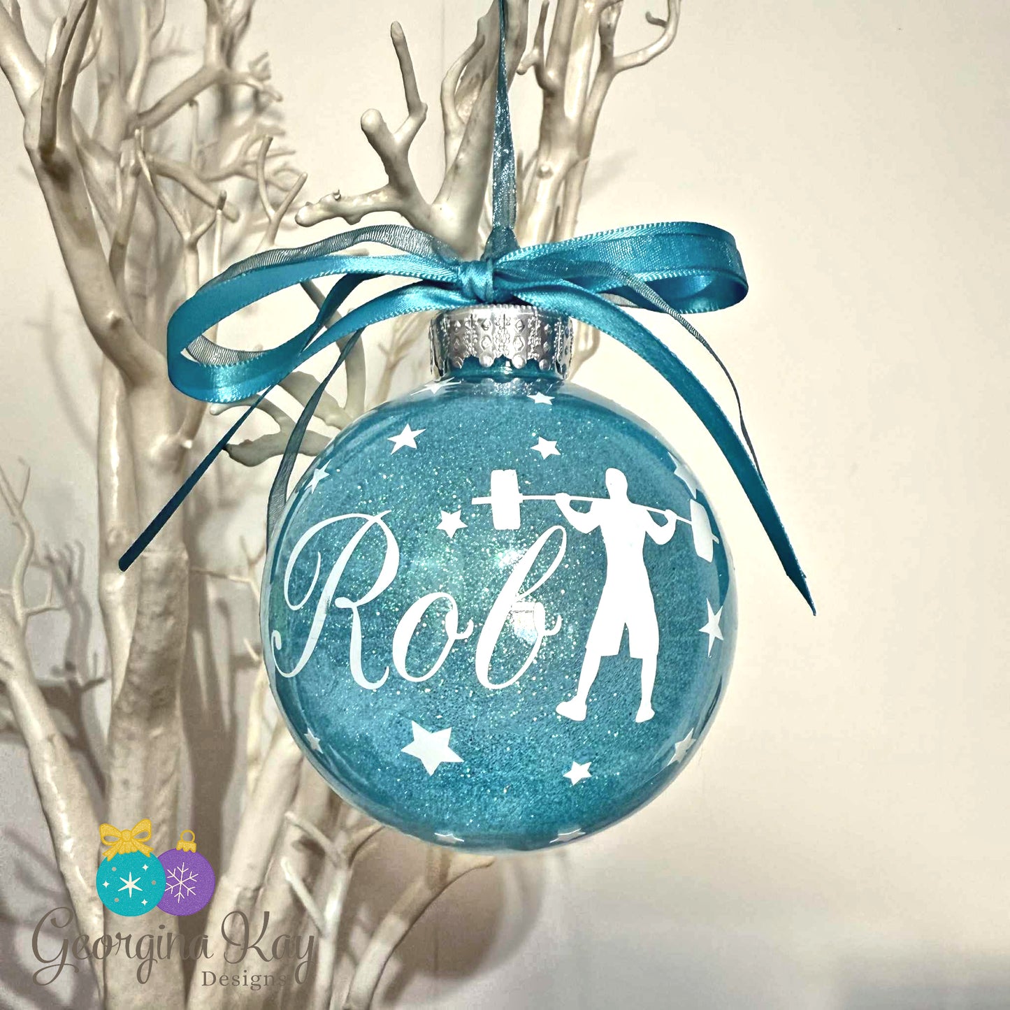 Weightlifting Bauble