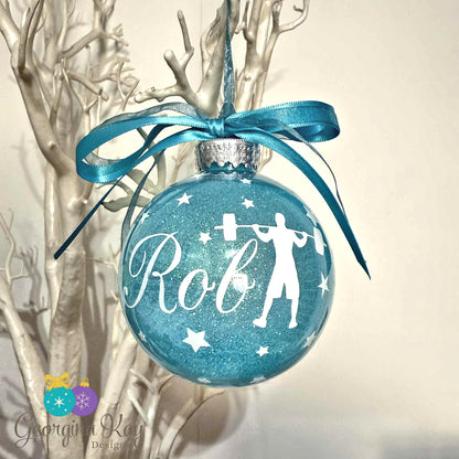 Weightlifting Bauble