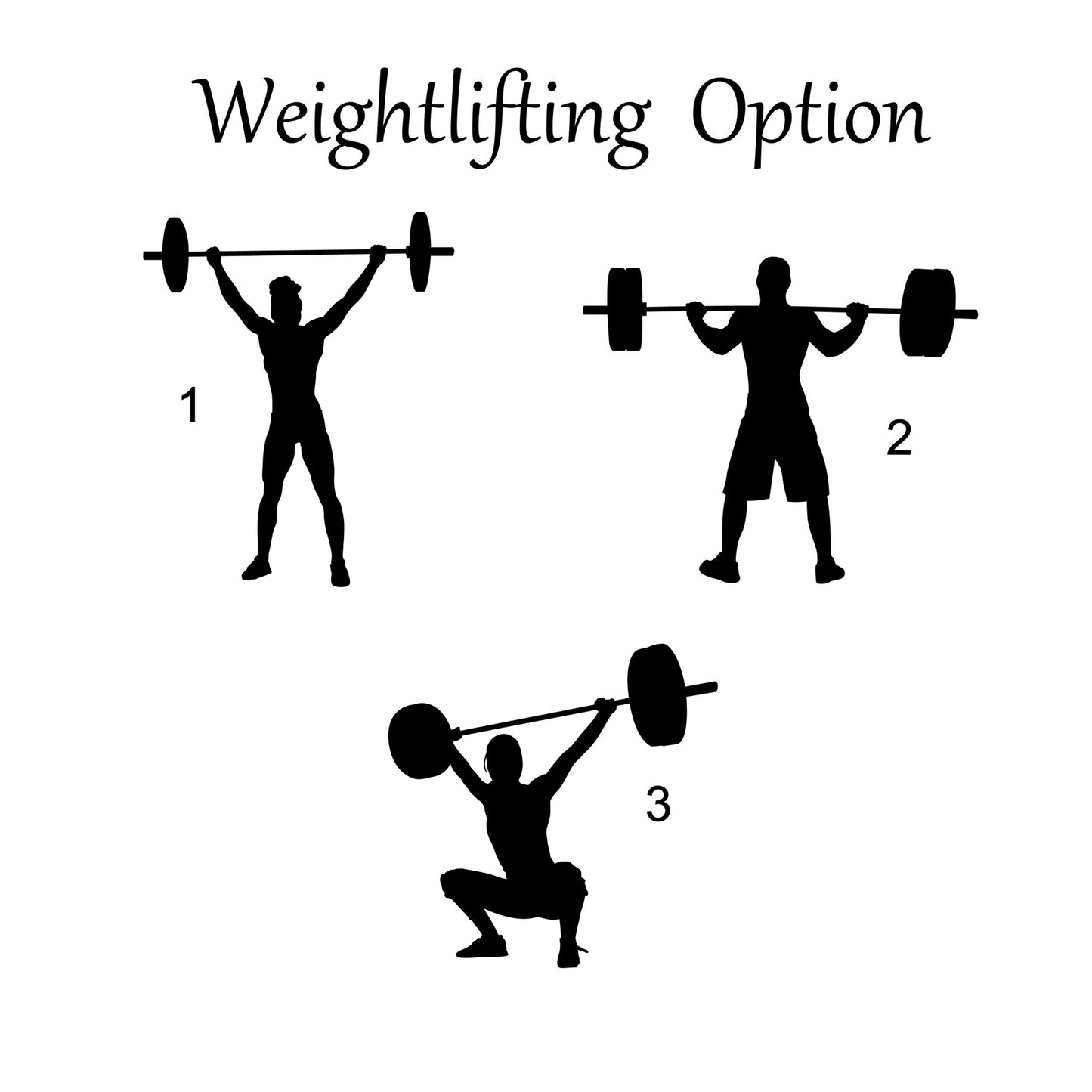 Weightlifting Bauble